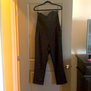 Express strapless jumpsuit